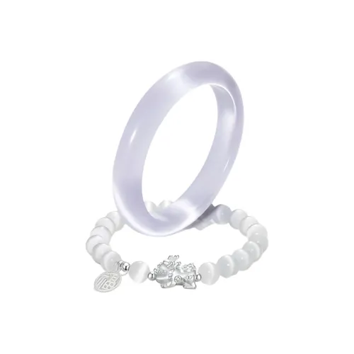 LIUJIN Стекло Кошачий глаз Браслеты Женские