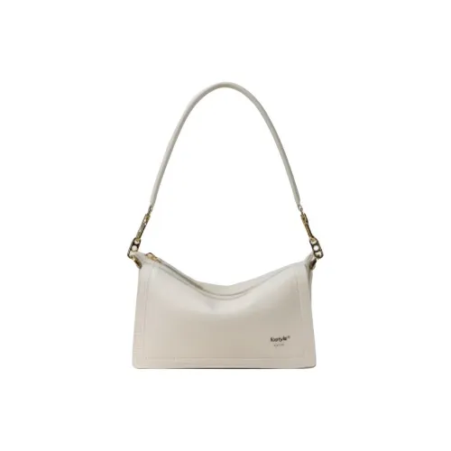 FOSTYLE Сумка из коровьей кожи с подушкой сумка через плечо маленькая женская клейкий рис белый