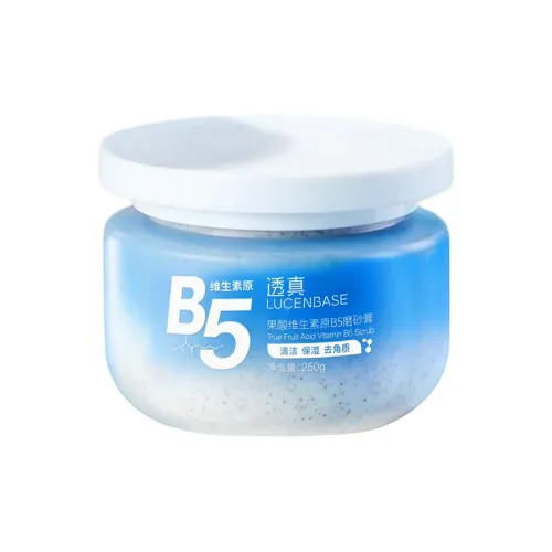 LUCENBASE Альфа-гидроксикислоты Витамины Оригинальный B5 Скрабы 250г 250г*2 Увлажняющий и Восстанавливающий