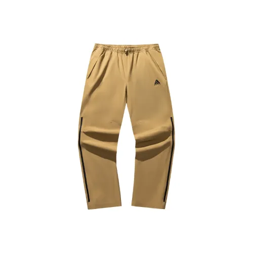 Anta Ancient Чайный Коричневый 3 Мужские Ветрозащитные Штаны