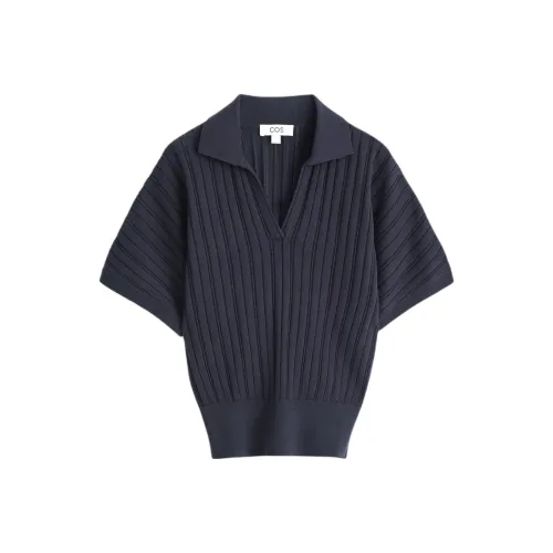 COS Темно-синий Женские Поло