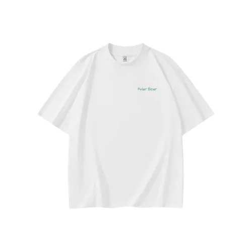 Белый медведь Унисекс Футболка