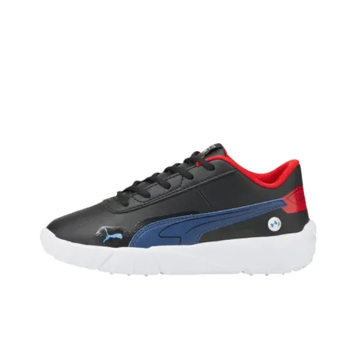 BMW Motorsport X PUMA Drift Cat Low Топ Kids Lifestyle Shoes Черный Красный Синий Подростки