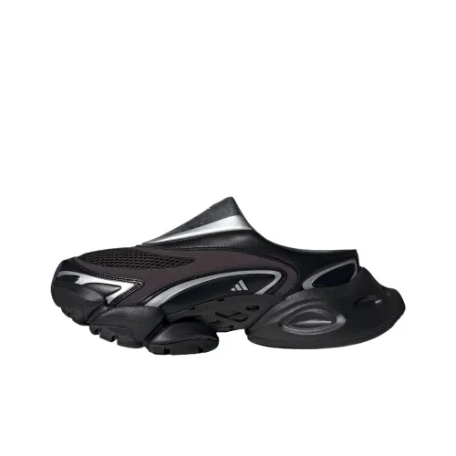 Adidas XLG Runner Mule Casual Унисекс Черный Серебряный