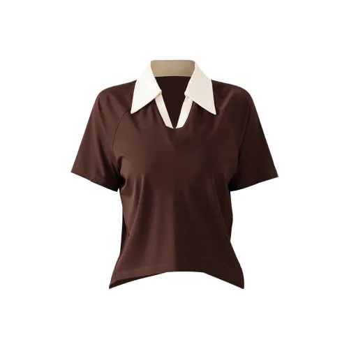 Monster Guardians Темно-коричневый Темно-коричневый Женская T-рубашка