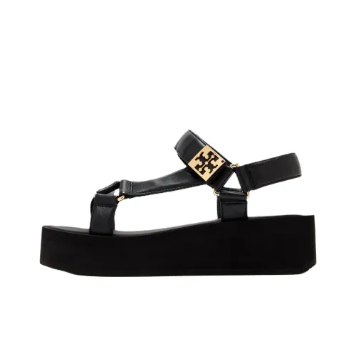 TORY BURCH Mellow One Ремешок Сандалии 5,2 см Женские Черные