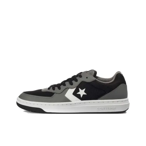 Конверс Rival Дышащие Низкие Кроссовки для Скейтбординга Мужские Серые