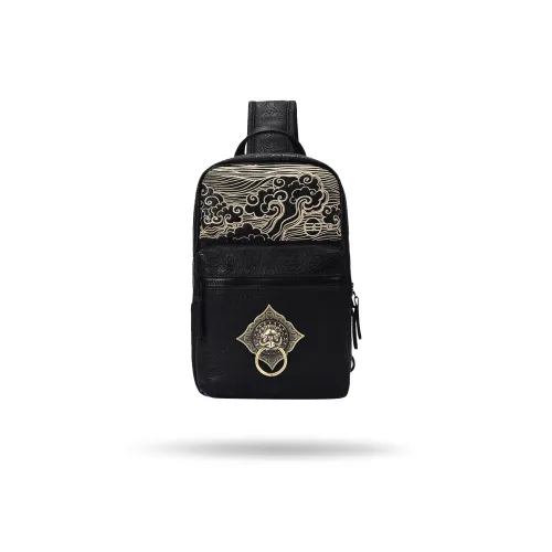 Hatsune Miku PVC кожа водоотталкивающая сумка через плечо бананка сумка через плечо мужская черная