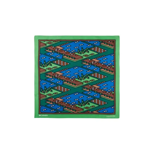 Columbia 100% хлопок Повязки на голову Унисекс Зеленый