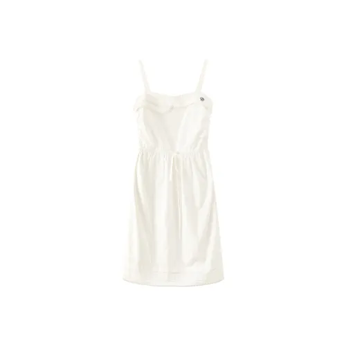 CHUU Белый Женские Слиплатья