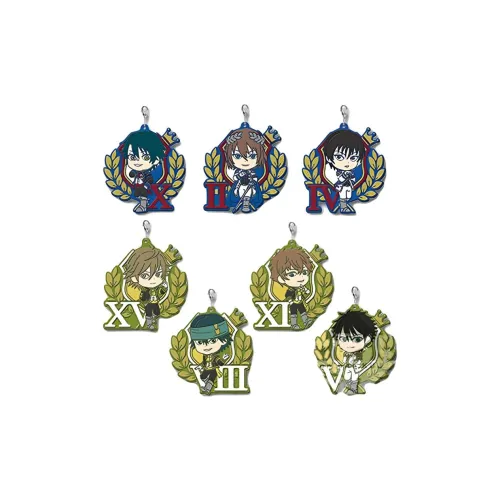 BANPRESTO The New Prince of Tennis Glass Factory Ichiban Kuji F Prize Резина 6,5 см Аниме-тематические подвески