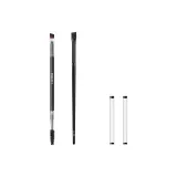 Двойная головка для теней для век + кисть для подводки глаз A102 с заостренным концом + пылезащитный тюбик*2