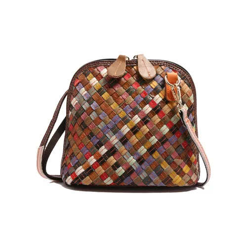 LEXI Натуральная кожа сумки через плечо женские многоцветные