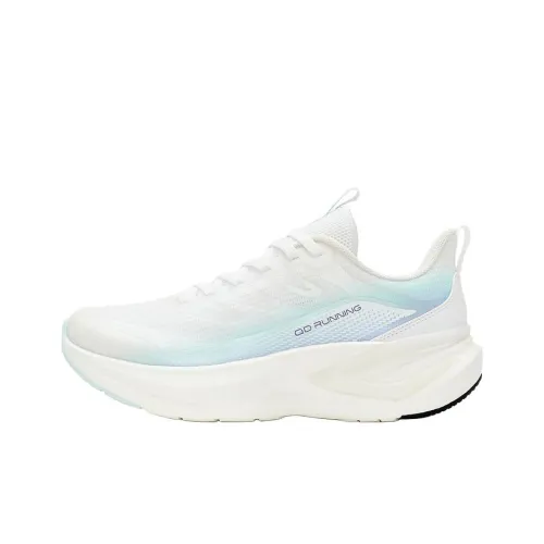 QIAODAN Беговые кроссовки Low Топ Джордан-белый Свет Sea-Gull Синий Женские