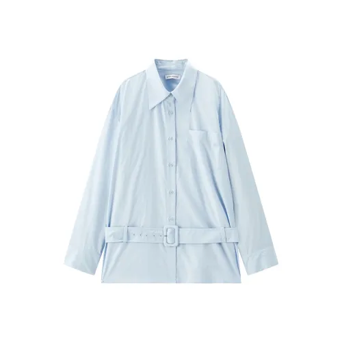 PEACEBIRD Malibu Синий Женские Рубашки