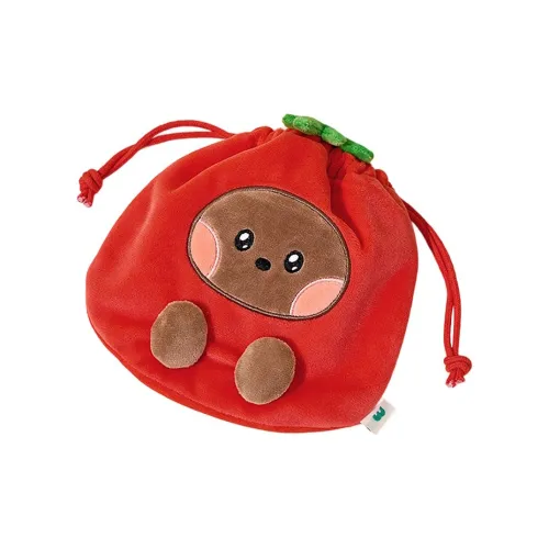 LINE FRIENDS Brown Bear Connie Rabbit Sally Chicken LINE FRIENDS Frogrio Farm Сумка на шнурке Cute Drawstring Bag