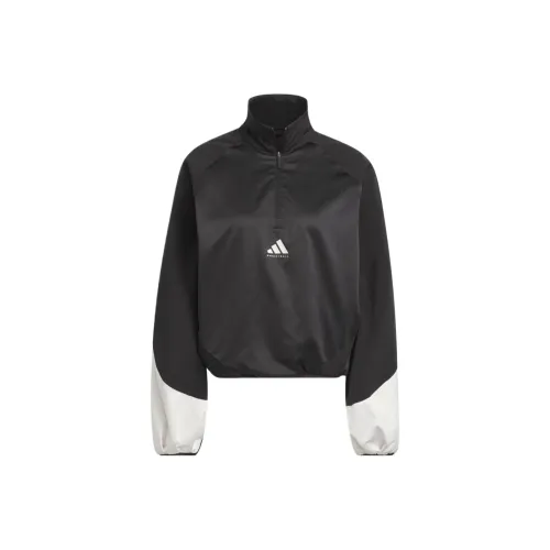 Adidas Баскетбол Полузастежка Пуловер Баскетбол Джерси Женские