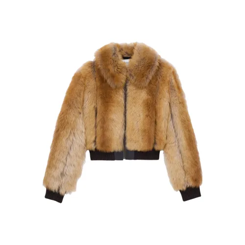 SAINT LAURENT Бархат Feel Пальто Женское