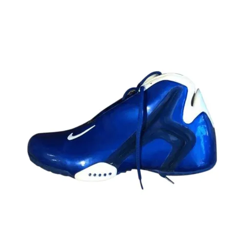 Nike Air Hyper Pilot Abrasion-resistant Vintage Basketball Shoes Men's Blue Найк Эйр Хипер Пилот Аbrasion-resistant Винтажные баскетбольные кроссовки Мужские Синие
