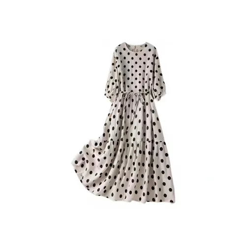 MUCCHIC Цвет изображения Женские Короткие Платья с Рукавами