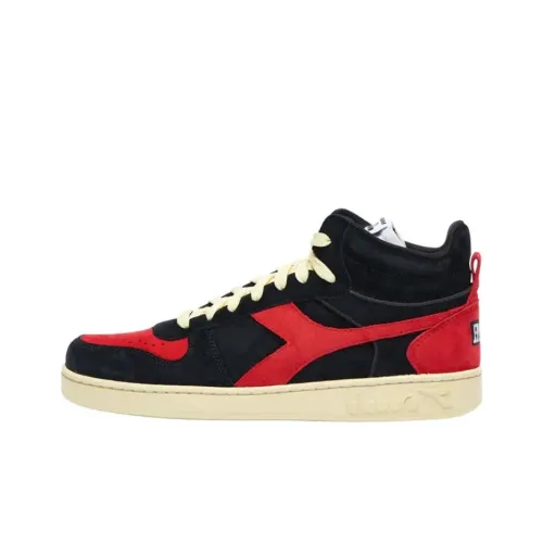 DIADORA Magic Basket Скейтборд Кроссовки Низкие Черные Красные Унисекс