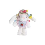 Подвеска в виде уха кролика, шпилька для волос, цветочный дизайн