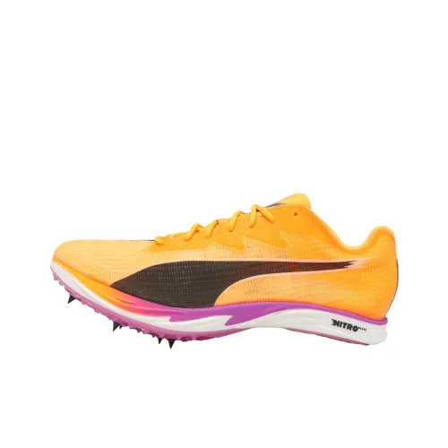 PUMA NITRO Elite 3 MID Топ Беговые кроссовки Мужской Желтый Черный