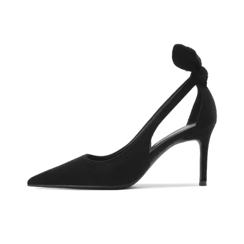 Squinting Home Высокие каблуки Женские Черный