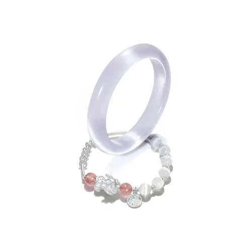 LIUJIN Стекло Кошачий глаз Браслеты Женские