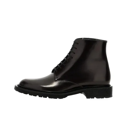 SAINT LAURENT Ботильоны Бордовый Мужской