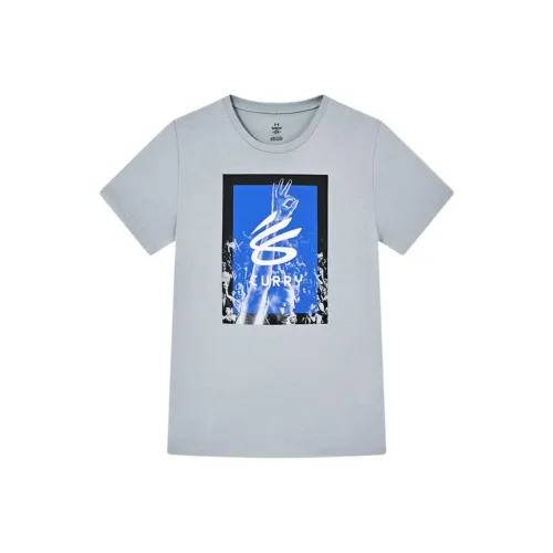 Under Armour Серые Школьные Рубашки T