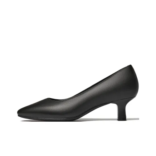 Clarks Высокие каблуки Черный 261849024 Женские