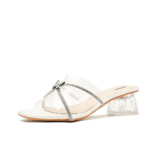 CVOJOO Слипоны Женские Абрикос