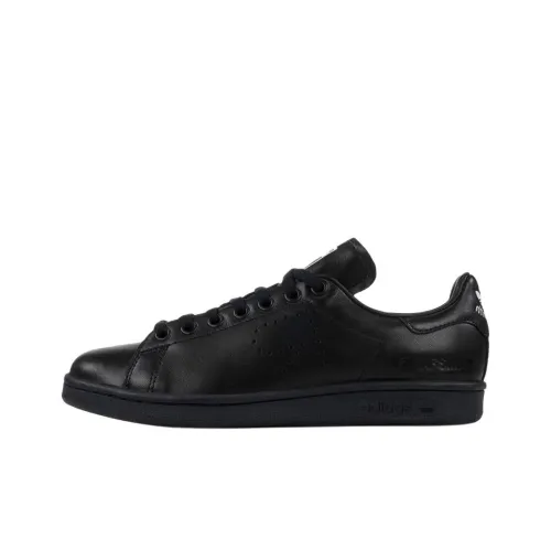 RAF SIMONS x Adidas Originals STAN SMITH Скейтборд Кроссовки Мужские Черные