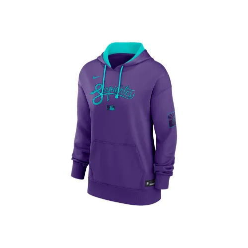 Nike Clothing Фиолетовые Женские Толстовки