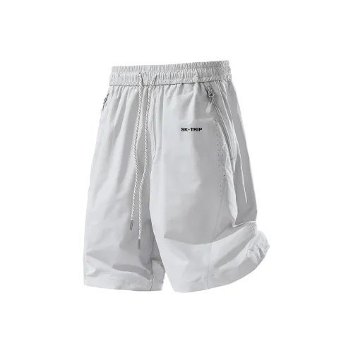 SK.TRIP Gray Men's Casual Shorts SK.TRIP Серый Мужские Повседневные Шорты
