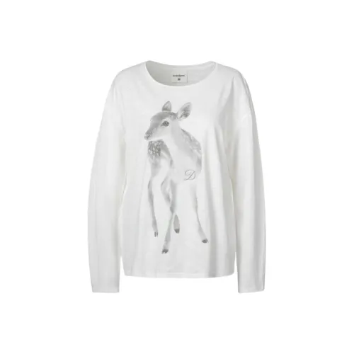 Nathania Белый Женские T-рубашки