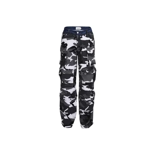 FROM THE STREET Прямой крой Карго-брюки Унисекс