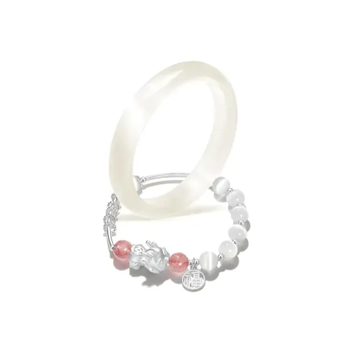 LIUJIN Стекло Кошачий глаз Браслеты Женские