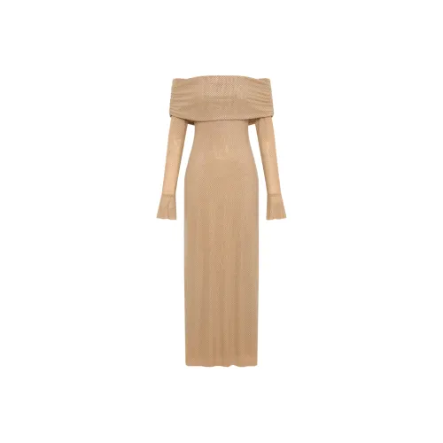 Meshki Длинное платье с длинными рукавами женское