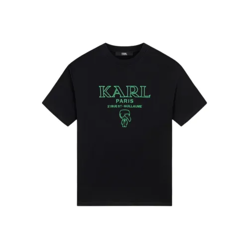 KARL LAGERFELD / Karl Lagerfeld Jeans Черные Мужские T-Рубашки