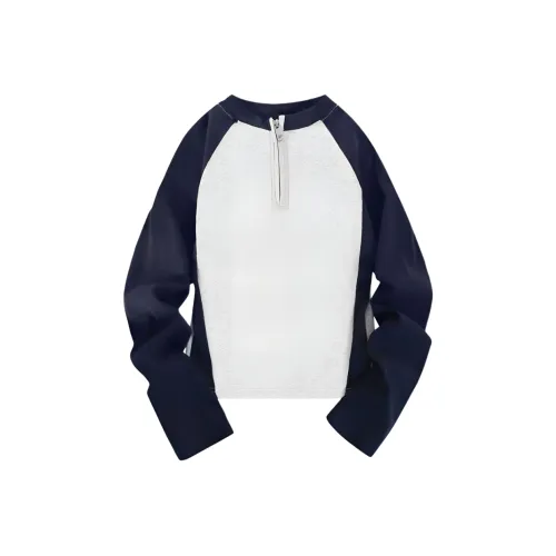 XDFM Темно-синий синий и бежевый серый женские футболки T