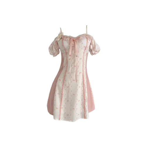 TIBINB Розовый Женские Слиплатья