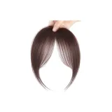 Чёлка "восьмёрка" подлинные волосы [Мокко]