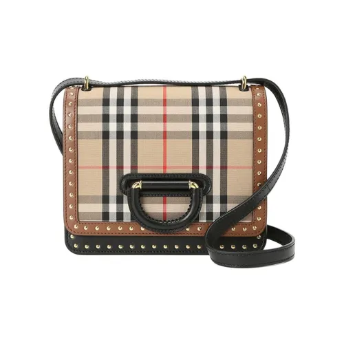 Burberry Кожа Сумка через плечо Женская Коричневая