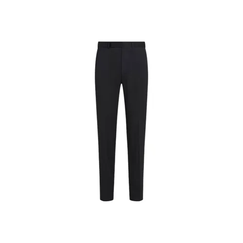 Ermenegildo Zegna Черные Мужские Брюки для Костюма
