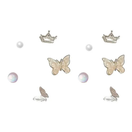 Shiban Сплав Серьги-гвоздики Унисекс