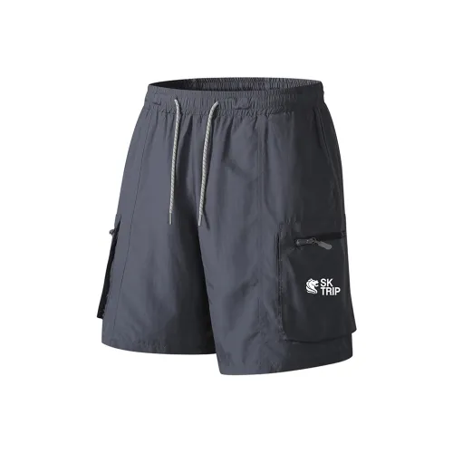 SK.TRIP Gray Мужские Карго Шорты