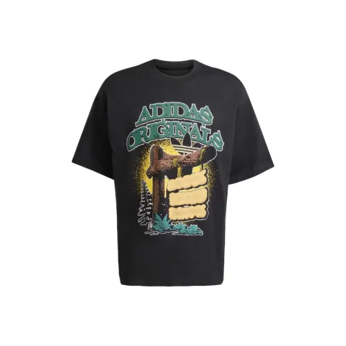 Adidas Мужские черные футболки