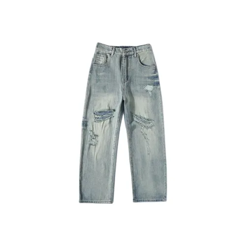 Sacrednss R Мятно-зеленые Джинсы для школьного возраста